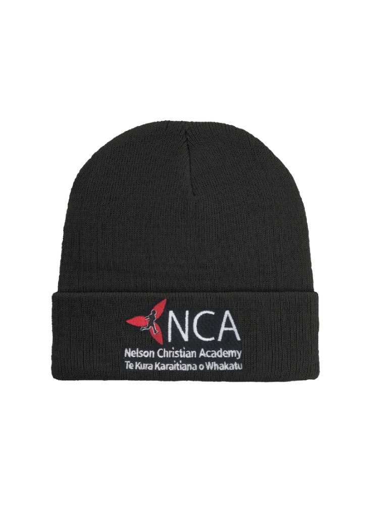 Nelson Christian Academy Beanie Black 1SZ